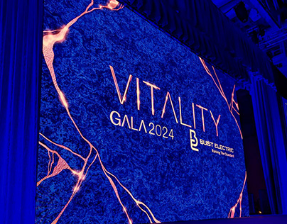 Vitality Gala 2024 — branded LED show visuals